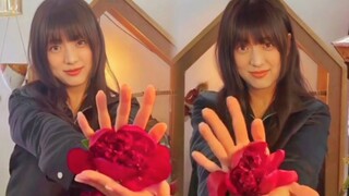 好漂亮！金智秀亲姐姐Flower挑战！