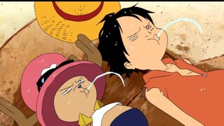 Luffy và Chopper, có phúc cùng hưởng có rớt sông tao cứu mày.!