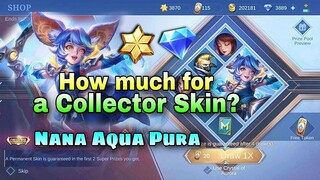 COLLECTOR SKIN AT LOW COST!💙HOW?💎NANA AQUA PURA DRAW🌊💧