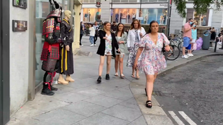 Samurai Prank.