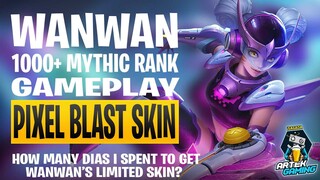 HOW MANY DIAMONDS I SPENT GETTING WANWAN LIMITED SKIN "PIXEL BLAST"? 1000+ MYTHIC WANWAN GAMEPLAY