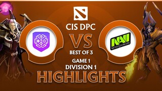 Game 1: Navi vs Mind Games | (BO3) DPC EU EAST 2022 Tour 3: Division I