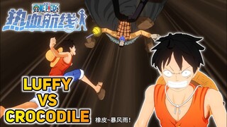 Luffy Vs Crocodile Full Fight | One Piece: Fighting Path