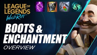 Boots & Enchantment Overview  - Wild Rift