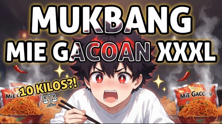 Mukbang Mie Gacoan XXXL – Outfit Kebesaran, Porsi Kebanyakan & Ngakak Ngerasa Naik 10 Kilo!