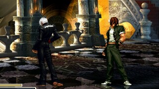 สีแดง (โหมด KOF) VS หญ้าความจำเสื่อม