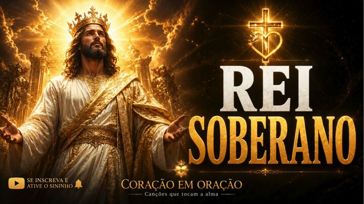 REI SOBERANO | Louvor Católico de Adoração e Fé em Deus | Coração em Oração