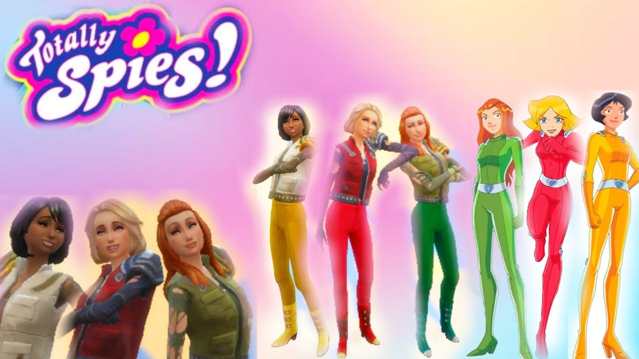 Totally Spies! (InspiredNO CC) - TS4 [SPEED SIMS] - BiliBili