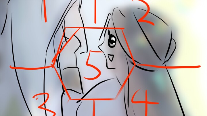 【五人合绘】当五个人同时画一幅画会发生什么？？！