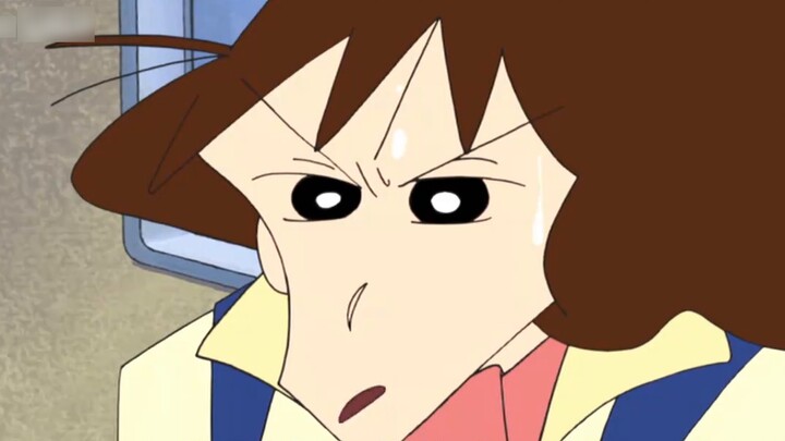 Shin-chan just asked Mei-ya to help raise Tamagotchi, but she turned out to be a heavy internet addi