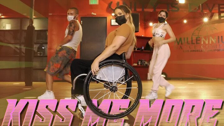 【红房子】轮椅也能自由舞蹈！Kiss Me More - Doja Cat Feat SZA  Redwall Tutorials