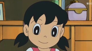Doraemon: Nobita pretends to be a god to help people make wishes, so that he can study all night lon
