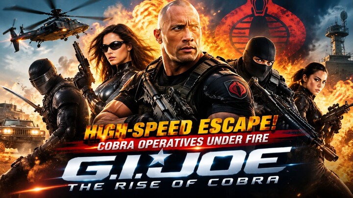 High-Speed Escape! Cobra Operatives Under Fire _ G.I. Joe_ The Rise of Cobra _ C