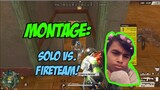 MONTAGE: Solo Vs. Fireteam! (Rules Of Survival : Battle Royale)