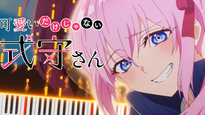 『ชิกิโมริไม่ใช่แค่ Cutie OP - Honey Jet Coaster』เปียโนกับชีท