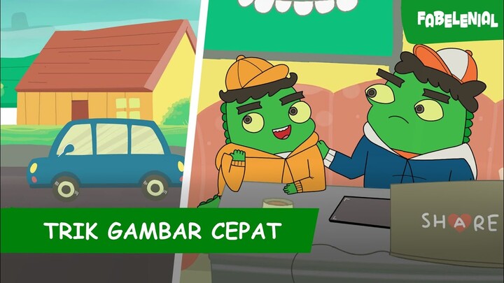 WAJIB TAU! INI LAH TRIK GAMBAR CEPAT ALA ANIMASI FABELENIAL (Animasi Fabel Indonesia)