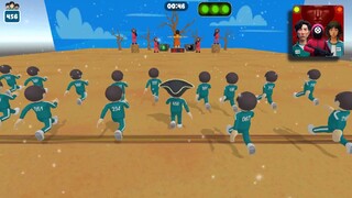 Squid Game SNOW Version ALL LEVELS - Red Green Light Challenge 456-mjinnovate Trailer Part. 3