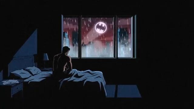 Batman’s Solitude   Dark Jazz Noir for Late Night Reflection