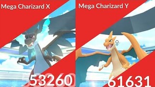 Mega Raid Charizard X and Y, Blastoise and more in Pokemon Go.