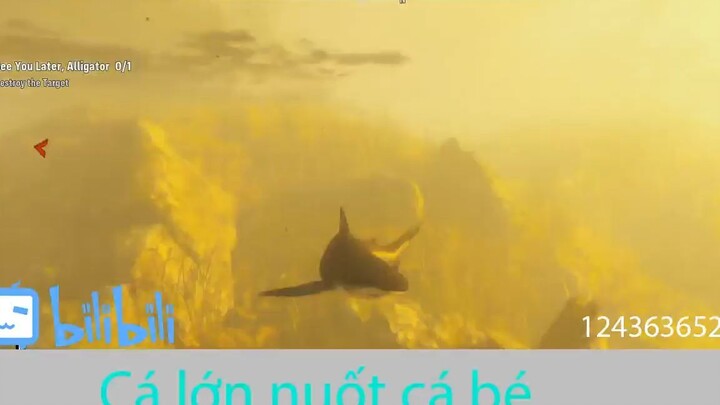 DIỆT CON BOSS KHỦNG ĐẦU TIÊN - CÁ NHỒNG TRÙM #game