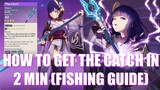 How to get "The Catch" Polearm in 2 Minutes | Genshin Impact (Fishing Guide)