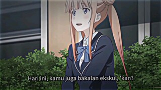 Tidak yang seperti dia pikir kan . 😌😌😌 . nama anime  ( kono bijutsubu ni wa mondai ga aru )