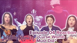 Jujutsu Kaisen - Reaction - S1E4 - Curse Womb Must Die