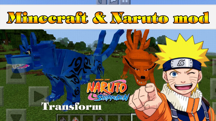 [Game]Modul Naruto di Minecraft Versi Ponsel