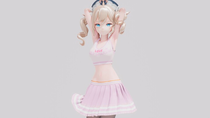 [Vertical screen] Barbara rushes