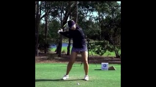 In Gee Chun-A Near PERFECT Golf Swing?