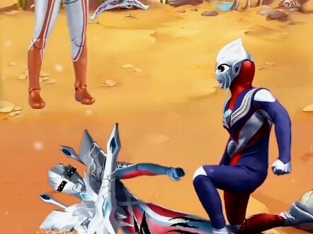 Ultraman Zero has no energy left