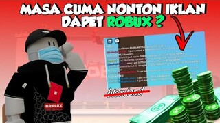 ROBUX GRATIS CUMA TINGGAL NONTON IKLAN !!! PENIPUAN ROBUX GRATIS - Roblox Indonesia