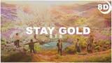 [8D] BTS (방탄소년단) 'Stay Gold' | BASS BOOSTED CONCERT EFFECT 8D | USE HEADPHONES 🎧