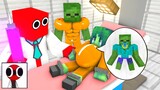 Monster School : Dr, Rainbow PRISONBREAK & GIRL PREGNANT CHALLENGE - Minecraft Monster School