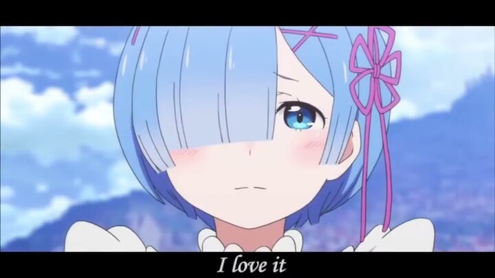 [AMV] Rem & Subaru - I Love It (Rap) Flower Dance - Dj Owakari (Re Zero Mix)