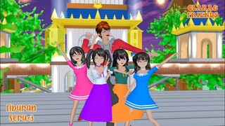 CLARA & FRIENDS [ JALAN JALAN ] __ SAKURA SCHOOL SIMULATOR