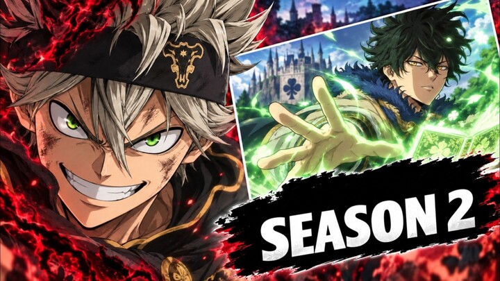 5 Tahun Menunggu, Black Clover Season 2 Kembali! Ini Jadwal Resminya