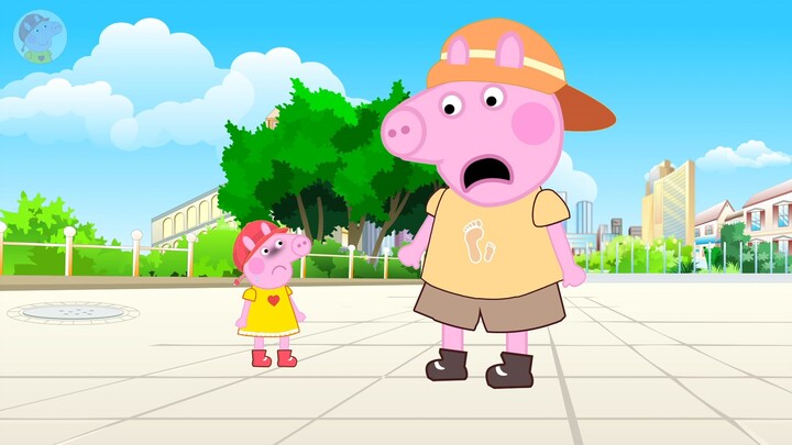 Raksasa George menculik Peppa Pig, tolong bantu Peppa Pig