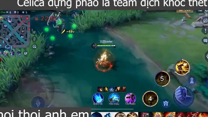 Celica dựng pháo là team địch khóc thét p1 #choithoianhem