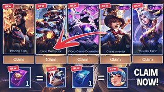 NEW SURPRISE BOX EVENT 2023! FREE COLLECTOR SKIN AND EPIC SKIN! FREE SKIN! | MOBILE LEGENDS 2023