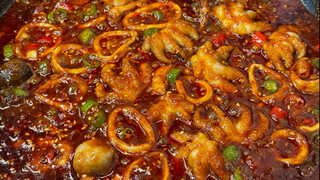 [College Student Career Guidance] Yonemura Spicy Squid! If you hadn't told me, I'd have thought it w