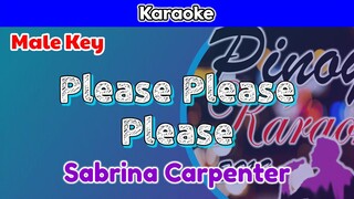 Please Please Please by Sabrina Carpenter (Karaoke : Male Key)