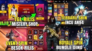 TANGGAL RILIS ‼️ MISTERY SHOP DI SERVER INDONESIA, WEAPON ROYALE TERBARU, EVENT BESOK, SPIN BUNDLE