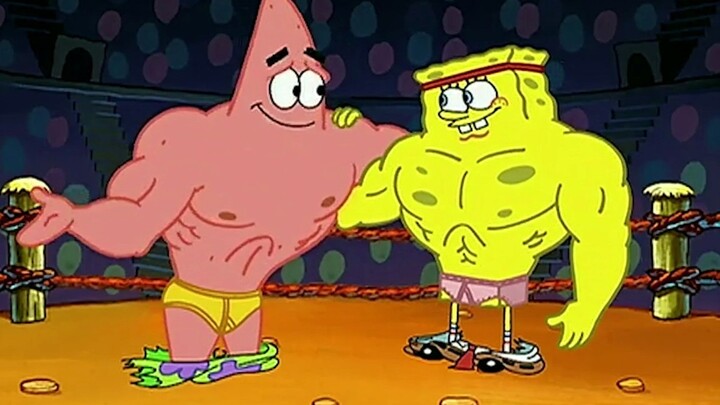 How scary is it when SpongeBob is self-disciplined like Mr. Saitama