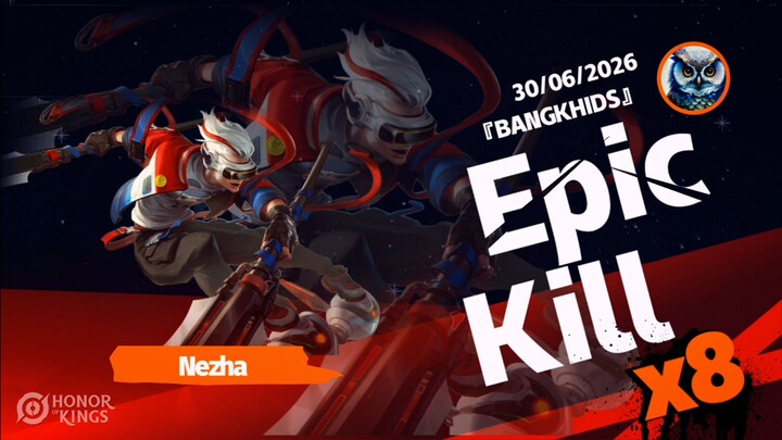 GAMEPLAY NEZHA EPIC KILL 8 KALI CUY. HOK