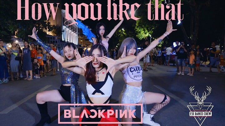 Vietnamese sexy long-legged dance group F.H Crew delivers a hot performance of BLACKPINK’s new song 