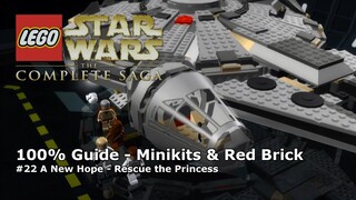 #22 A New Hope - Rescue the Princess 100% Guide - LEGO Star Wars: The Complete Saga