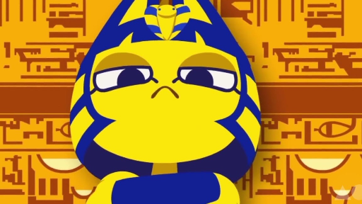 Cat On The Ceiling (Ankha - Animal Crossing)