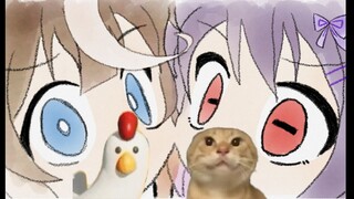 😇hahaha kimi ding ding ding dong chicken😈big dog barking