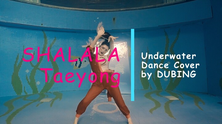 Taeyong (SHALALA) underwater flip jump